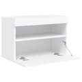 Pikkukuva 9 / 11: The Living Store TV-seinäkaappi LED-valoilla valkoinen 60x30x40 cm -  TV-tasot