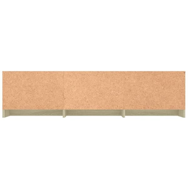 TV-bänkar - Living Tv-bänk sonoma-ek 140x40x35,5 cm konstruerat trä