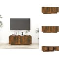 Pikkukuva 1 / 9: TV-tasot - Living TV-taso savutammi 100x35x40 cm tekninen puu