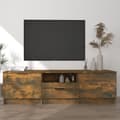 Pikkukuva 2 / 8: TV-tasot - Living TV-taso savutammi 140x35x40 cm tekninen puu