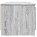Pikkukuva 11 / 11: TV-tasot - Living TV-taso LED-valoilla harmaa Sonoma 140x40x35,5 cm
