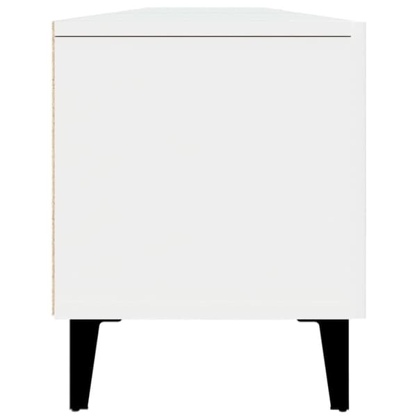 TV-møbler - Living tv-bord 180x31,5x40 cm konstrueret træ hvid