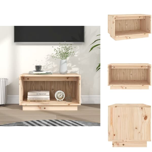 TV-tasot - Living TV-taso 60x35x35 cm täysi mänty