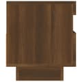 Miniatyrbillede 11 af 11: TV-møbler - Living tv-bord med LED-lys 80x35x40 cm brun eg