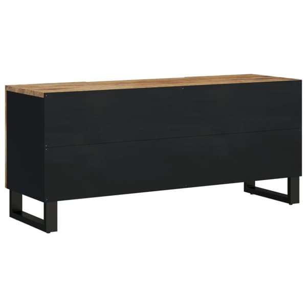TV-bänkar - Living TV-skåp 105x33,5x46 cm massivt mangoträ och konstruerat trä