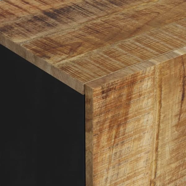 TV-bänkar - Living TV-skåp 105x33,5x46 cm massivt mangoträ och konstruerat trä