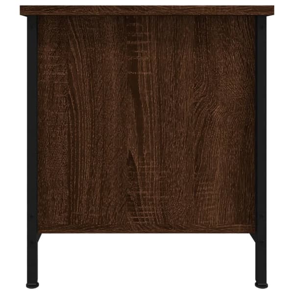 TV-møbler - Living tv-bord 100x40x45 cm konstrueret træ brun egetræsfarve