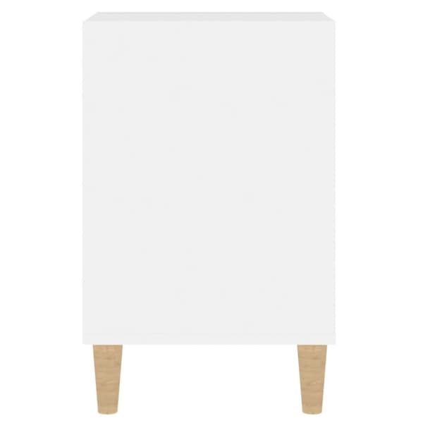 TV-bänkar - Living Tv-bänk vit högglans 100x35x55 cm konstruerat trä
