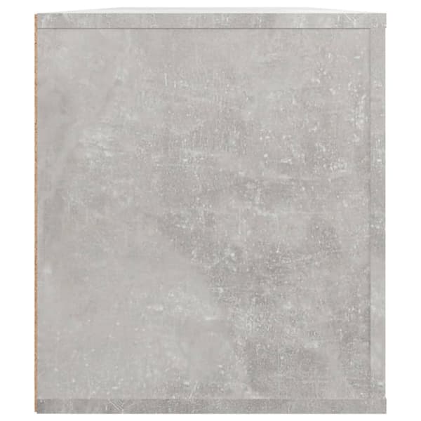 TV-bänkar - Living Tv-bänk betonggrå 100x35x40 cm konstruerat trä