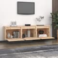 Miniatyrbild 4 av 11: TV-bänkar - Living Tv-bänk 3 st massiv furu