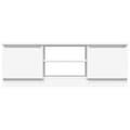 Miniatyrbillede 6 af 10: TV-møbler - Living tv-bord med låge 102x30x36 cm hvid