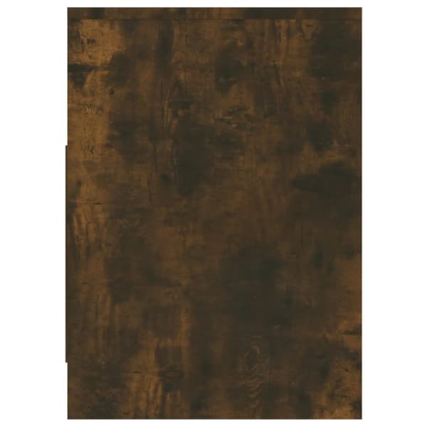 TV-bänkar - Living Tv-bänk rökfärgad ek 102x37,5x52,5 cm konstruerat trä