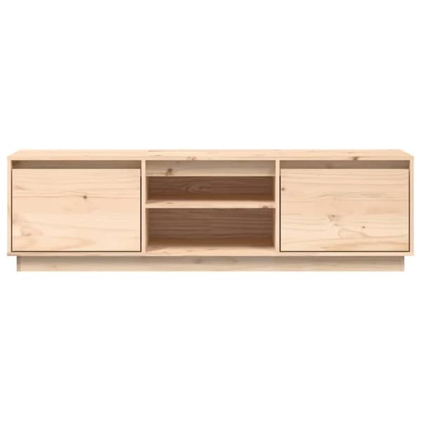 TV-møbler - Living tv-bord 140x35x40 cm massivt fyrretræ