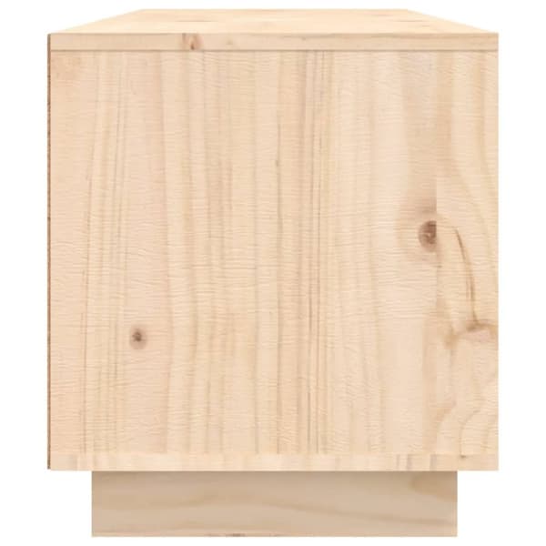TV-møbler - Living tv-bord 140x35x40 cm massivt fyrretræ