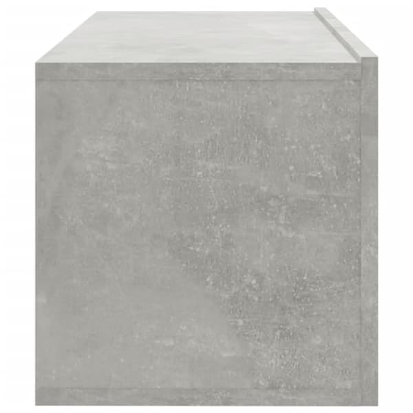 TV-tasot - Living TV-seinäkaapit 2 kpl betoninharmaa 100x30x30 cm tekninen puu