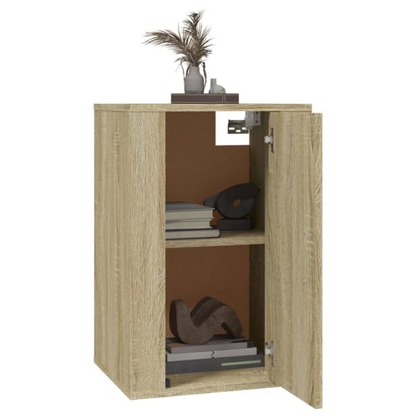 TV-møbler - Living væghængte tv-skabe 2 stk. 40x34,5x60 cm sonoma-eg