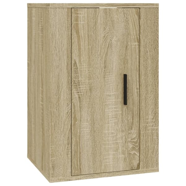TV-møbler - Living væghængte tv-skabe 2 stk. 40x34,5x60 cm sonoma-eg