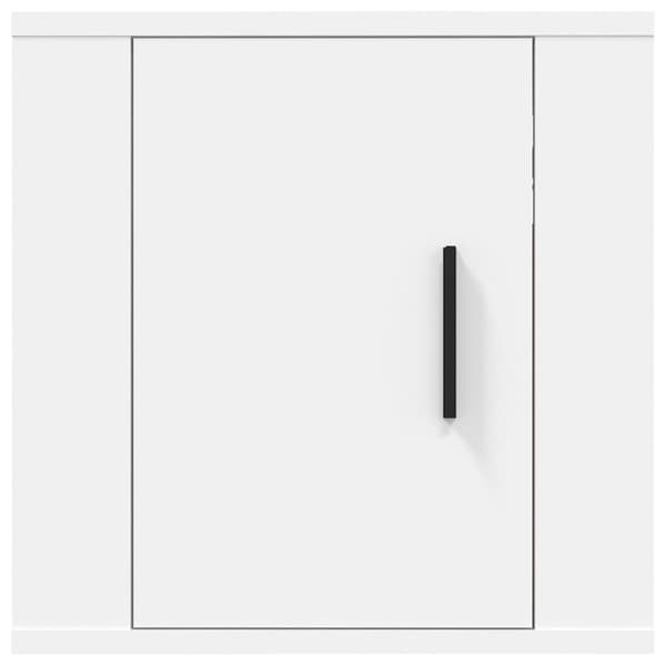 TV-bänkar - Living Väggmonterad tv-bänk vit 40x34,5x40 cm