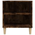 Miniatyrbild 9 av 11: TV-bänkar - Living Tv-bänk rökfärgad ek 102x44,5x50 cm konstruerat trä
