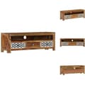 Miniatyrbild 1 av 11: TV-bänkar - Living TV-bänk 120x30x40 cm massivt sheshamträ