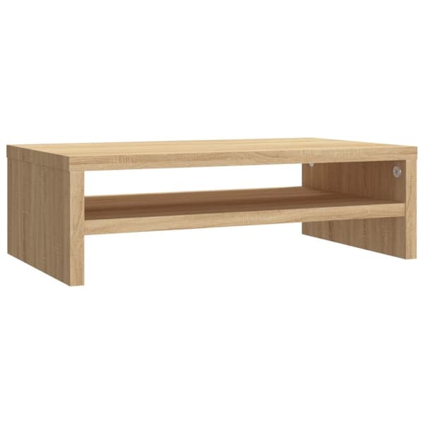 TV-tasot - Living Näyttökoroke Sonoma tammi 42x24x13 cm tekninen puu