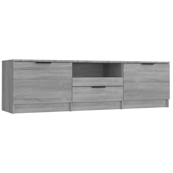 TV-bänkar - Living TV-bänk grå sonoma 140x35x40 cm konstruerat trä