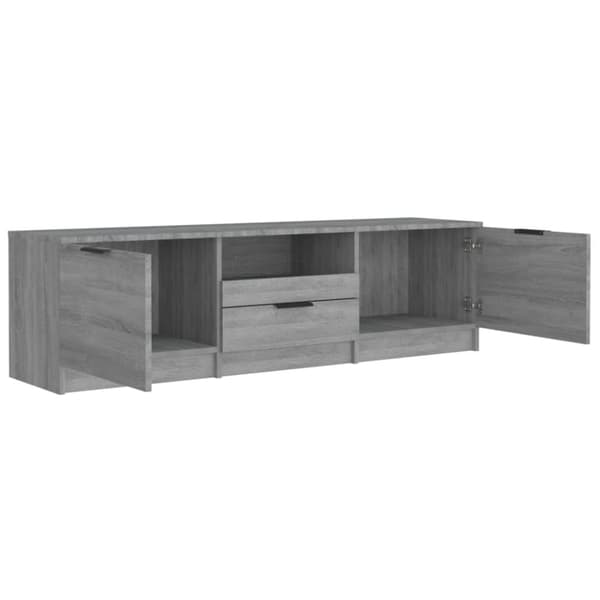 TV-bänkar - Living TV-bänk grå sonoma 140x35x40 cm konstruerat trä