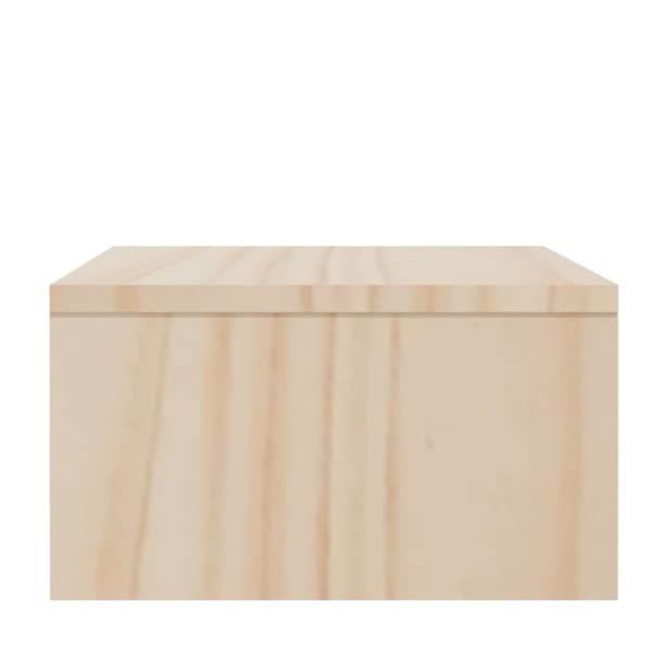TV-møbler - Living skærmholder 100x27x15 cm massivt fyrretræ