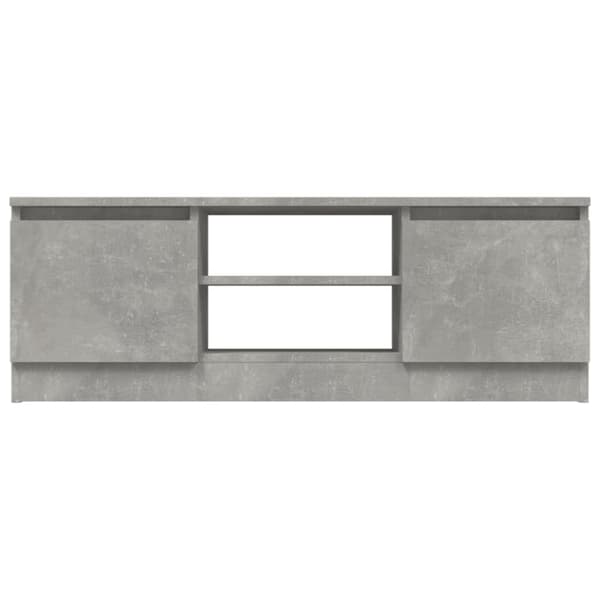 TV-møbler - Living tv-bord med låge 102x30x36 cm betongrå