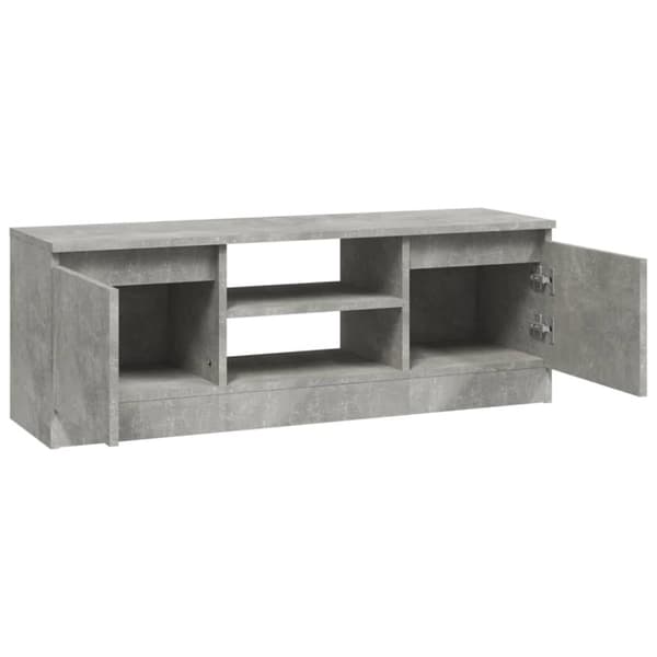 TV-møbler - Living tv-bord med låge 102x30x36 cm betongrå