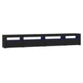 Miniatyrbillede 3 af 11: TV-møbler - Living tv-skab med LED-lys 270x35x40 cm sort