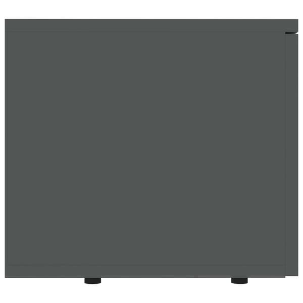 TV-møbler - Living tv-skab 80x34x30 cm spånplade sort