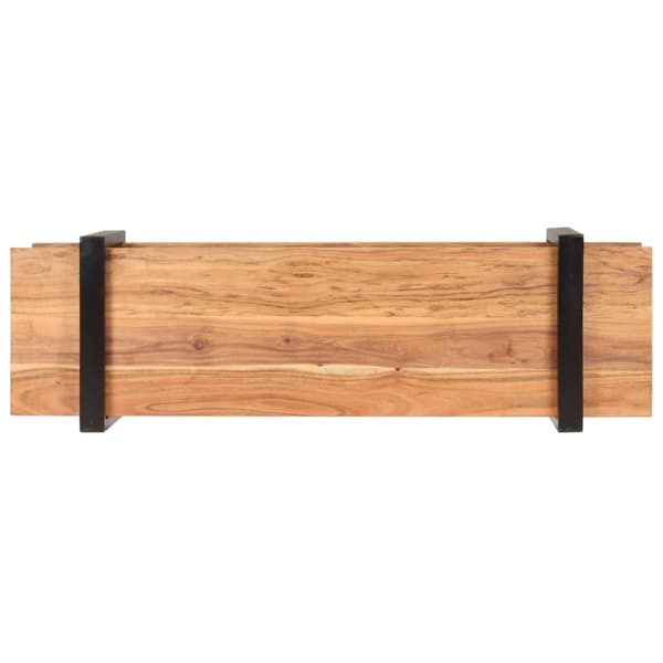 TV-møbler - Living tv-skab 130x40x40 cm massivt akacietræ