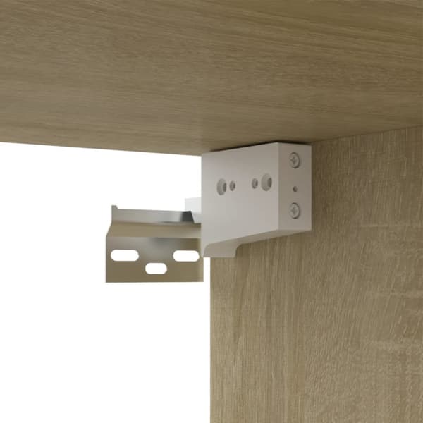 TV-tasot - Living TV-tasot 4 kpl Sonoma-tammi 100x30x30 cm tekninen puu