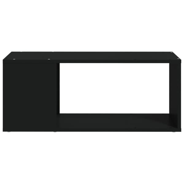 TV-møbler - Living tv-bord 80x24x32 cm konstrueret træ sort