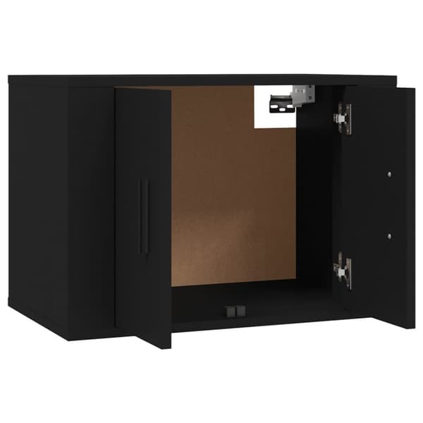 TV-bänkar - Living Väggmonterade tv-skåp 3 st svart 57x34,5x40 cm