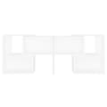 Miniatyrbillede 4 af 8: TV-møbler - Living tv-skab 104x30x52 cm konstrueret træ hvid