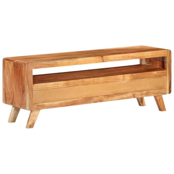 TV-tasot - Living TV-taso 110x30x40 cm täysi akaasiapuu
