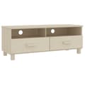 Miniatyrbillede 3 af 10: TV-møbler - Living tv-skab HAMAR 106x40x40 cm massivt fyrretræ honningbrun
