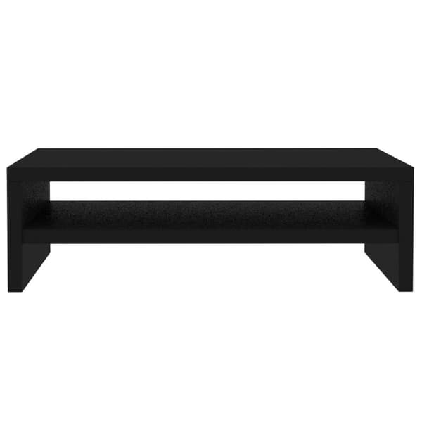 TV-møbler - Living skærmstander 42x24x13 cm konstrueret træ sort