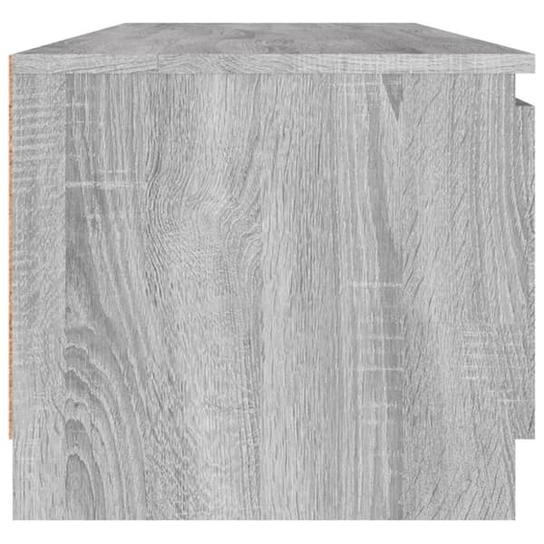TV-møbler - Living tv-bord 140x40x35,5 cm konstrueret træ grå sonoma-eg