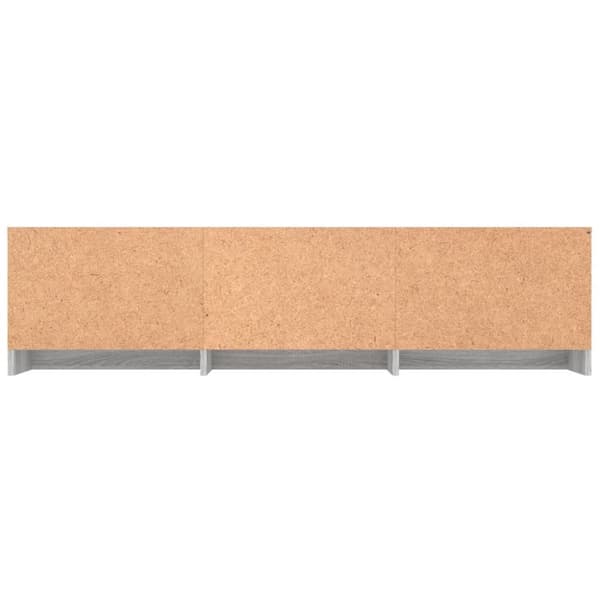 TV-møbler - Living tv-bord 140x40x35,5 cm konstrueret træ grå sonoma-eg