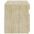Miniatyrbillede 11 af 11: TV-møbler - Living tv-bord med LED-lys 70x35x40 cm sonoma-eg