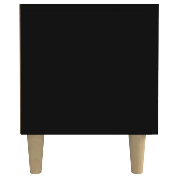 TV-tasot - Living TV-taso musta 180x31,5x40 cm tekninen puu