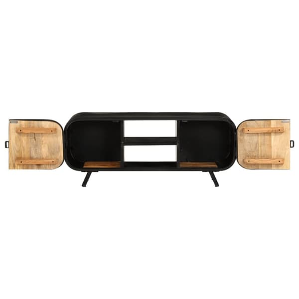 TV-møbler - Living tv-skab 110x30x45 cm ru mangotræ