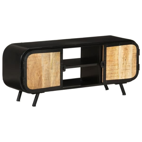 TV-møbler - Living tv-skab 110x30x45 cm ru mangotræ