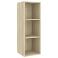 Miniatyrbillede 3 af 10: TV-møbler - Living væghængt tv-skab 37x37x107cm spånplade sonoma-eg