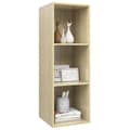 Miniatyrbillede 4 af 10: TV-møbler - Living væghængt tv-skab 37x37x107cm spånplade sonoma-eg