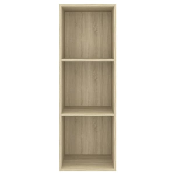 TV-møbler - Living væghængt tv-skab 37x37x107cm spånplade sonoma-eg