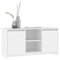 Miniatyrbillede 7 af 10: TV-møbler - Living tv-bord 102x37,5x52,5 cm spånplade hvid